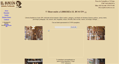 Desktop Screenshot of libreriaelbuscon.com